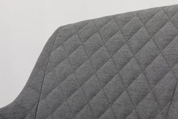 Luxus Dining Sessel Heritage Aluminium mit Sunbrella ® Bezug 100% Wetterfest Farbe grau