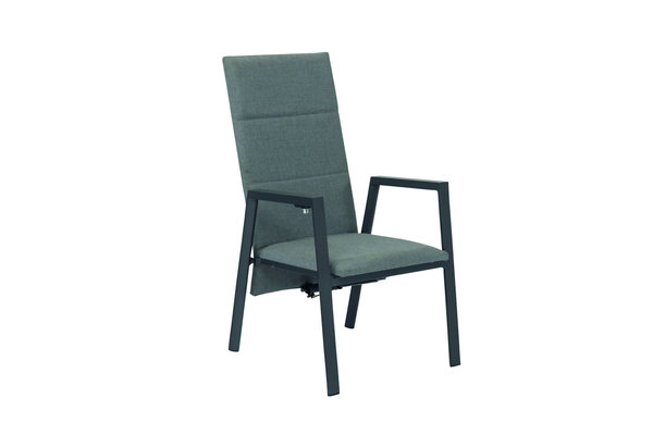 Aluminium Move Sessel Soyo mit Sunbrella ® Bezug 100% Wetterfest Farbe Anthrazit